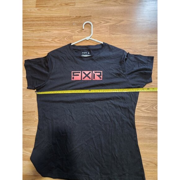 FXR Short Sleeves T-Shirt Black XL Pre-Owned - Picture 6 of 7